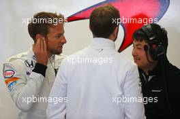 Jenson Button (GBR) McLaren. 30.10.2015. Formula 1 World Championship, Rd 17, Mexican Grand Prix, Mexixo City, Mexico, Practice Day.