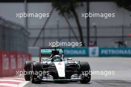 Nico Rosberg (GER) Mercedes AMG F1 W06. 30.10.2015. Formula 1 World Championship, Rd 17, Mexican Grand Prix, Mexixo City, Mexico, Practice Day.