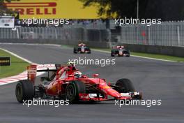Kimi Raikkonen (FIN), Scuderia Ferrari  30.10.2015. Formula 1 World Championship, Rd 17, Mexican Grand Prix, Mexixo City, Mexico, Practice Day.