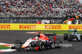 Will Stevens (GBR) Manor Marussia F1 Team. 30.10.2015. Formula 1 World Championship, Rd 17, Mexican Grand Prix, Mexixo City, Mexico, Practice Day.
