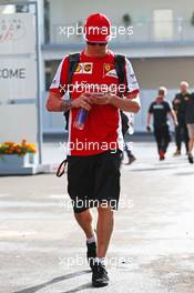 Kimi Raikkonen (FIN) Ferrari. 30.10.2015. Formula 1 World Championship, Rd 17, Mexican Grand Prix, Mexixo City, Mexico, Practice Day.