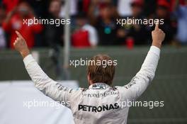 1st place Nico Rosberg (GER) Mercedes AMG F1 W06. 01.11.2015. Formula 1 World Championship, Rd 17, Mexican Grand Prix, Mexixo City, Mexico, Race Day.