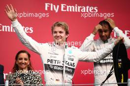 1st place nNico Rosberg (GER) Mercedes AMG F1 W06. 01.11.2015. Formula 1 World Championship, Rd 17, Mexican Grand Prix, Mexixo City, Mexico, Race Day.