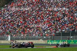 Carlos Sainz Jr (ESP) Scuderia Toro Rosso STR10. 01.11.2015. Formula 1 World Championship, Rd 17, Mexican Grand Prix, Mexixo City, Mexico, Race Day.