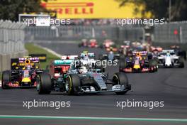 Lewis Hamilton (GBR), Mercedes AMG F1 Team  01.11.2015. Formula 1 World Championship, Rd 17, Mexican Grand Prix, Mexixo City, Mexico, Race Day.