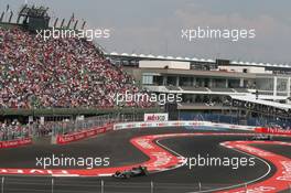 Nico Rosberg (GER) Mercedes AMG F1 W06. 01.11.2015. Formula 1 World Championship, Rd 17, Mexican Grand Prix, Mexixo City, Mexico, Race Day.