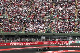 Nico Hulkenberg (GER) Sahara Force India F1 VJM08. 01.11.2015. Formula 1 World Championship, Rd 17, Mexican Grand Prix, Mexixo City, Mexico, Race Day.