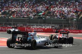 Felipe Massa (BRA) Williams FW37. 01.11.2015. Formula 1 World Championship, Rd 17, Mexican Grand Prix, Mexixo City, Mexico, Race Day.
