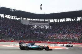 Lewis Hamilton (GBR) Mercedes AMG F1 W06. 01.11.2015. Formula 1 World Championship, Rd 17, Mexican Grand Prix, Mexixo City, Mexico, Race Day.