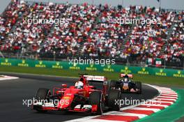 Sebastian Vettel (GER) Ferrari SF15-T. 01.11.2015. Formula 1 World Championship, Rd 17, Mexican Grand Prix, Mexixo City, Mexico, Race Day.