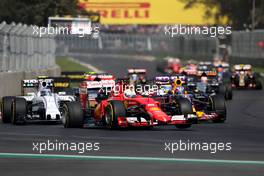 Sebastian Vettel (GER), Scuderia Ferrari  01.11.2015. Formula 1 World Championship, Rd 17, Mexican Grand Prix, Mexixo City, Mexico, Race Day.