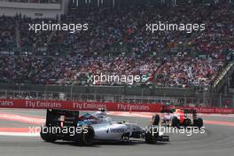 Valtteri Bottas (FIN) Williams FW37. 01.11.2015. Formula 1 World Championship, Rd 17, Mexican Grand Prix, Mexixo City, Mexico, Race Day.