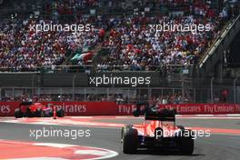 Will Stevens (GBR) Manor Marussia F1 Team. 01.11.2015. Formula 1 World Championship, Rd 17, Mexican Grand Prix, Mexixo City, Mexico, Race Day.