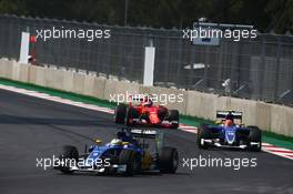 Marcus Ericsson (SWE) Sauber C34. 01.11.2015. Formula 1 World Championship, Rd 17, Mexican Grand Prix, Mexixo City, Mexico, Race Day.