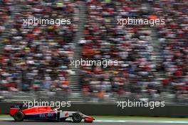 Will Stevens (GBR), Manor F1 Team  01.11.2015. Formula 1 World Championship, Rd 17, Mexican Grand Prix, Mexixo City, Mexico, Race Day.