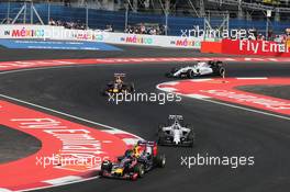 Daniil Kvyat (RUS) Red Bull Racing RB11. 01.11.2015. Formula 1 World Championship, Rd 17, Mexican Grand Prix, Mexixo City, Mexico, Race Day.