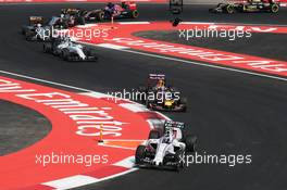 Valtteri Bottas (FIN) Williams FW37. 01.11.2015. Formula 1 World Championship, Rd 17, Mexican Grand Prix, Mexixo City, Mexico, Race Day.