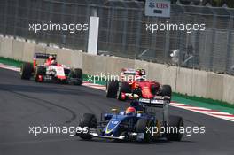 Felipe Nasr (BRA) Sauber C34. 01.11.2015. Formula 1 World Championship, Rd 17, Mexican Grand Prix, Mexixo City, Mexico, Race Day.