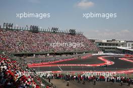 Lewis Hamilton (GBR) Mercedes AMG F1 W06. 01.11.2015. Formula 1 World Championship, Rd 17, Mexican Grand Prix, Mexixo City, Mexico, Race Day.