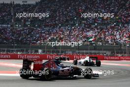 Max Verstappen (NLD) Scuderia Toro Rosso STR10. 01.11.2015. Formula 1 World Championship, Rd 17, Mexican Grand Prix, Mexixo City, Mexico, Race Day.