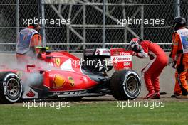 Kimi Raikkonen (FIN), Scuderia Ferrari  31.10.2015. Formula 1 World Championship, Rd 17, Mexican Grand Prix, Mexixo City, Mexico, Qualifying Day.