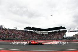 Sebastian Vettel (GER) Ferrari SF15-T. 31.10.2015. Formula 1 World Championship, Rd 17, Mexican Grand Prix, Mexixo City, Mexico, Qualifying Day.