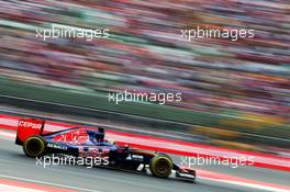 Max Verstappen (NLD) Scuderia Toro Rosso STR10. 31.10.2015. Formula 1 World Championship, Rd 17, Mexican Grand Prix, Mexixo City, Mexico, Qualifying Day.