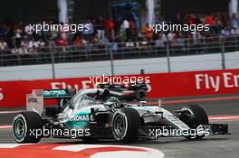 Nico Rosberg (GER) Mercedes AMG F1 W06. 31.10.2015. Formula 1 World Championship, Rd 17, Mexican Grand Prix, Mexixo City, Mexico, Qualifying Day.
