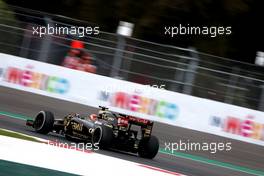 Romain Grosjean (FRA), Lotus F1 Team  31.10.2015. Formula 1 World Championship, Rd 17, Mexican Grand Prix, Mexixo City, Mexico, Qualifying Day.