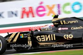 Pastor Maldonado (VEN), Lotus F1 Team  31.10.2015. Formula 1 World Championship, Rd 17, Mexican Grand Prix, Mexixo City, Mexico, Qualifying Day.