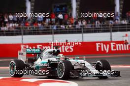 Lewis Hamilton (GBR) Mercedes AMG F1 W06. 31.10.2015. Formula 1 World Championship, Rd 17, Mexican Grand Prix, Mexixo City, Mexico, Qualifying Day.