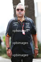 Dr. Vijay Mallya (IND) Sahara Force India F1 Team Owner. 01.11.2015. Formula 1 World Championship, Rd 17, Mexican Grand Prix, Mexixo City, Mexico, Race Day.