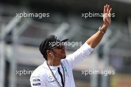 Lewis Hamilton (GBR), Mercedes AMG F1 Team  01.11.2015. Formula 1 World Championship, Rd 17, Mexican Grand Prix, Mexixo City, Mexico, Race Day.