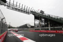 The stadium section. 28.10.2015. Formula 1 World Championship, Rd 17, Mexican Grand Prix, Mexixo City, Mexico, Preparation Day.
