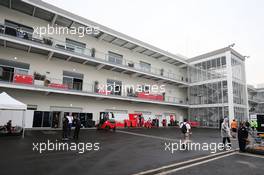 The paddock. 28.10.2015. Formula 1 World Championship, Rd 17, Mexican Grand Prix, Mexixo City, Mexico, Preparation Day.