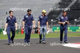 Felipe Nasr (BRA), Sauber F1 Team  29.10.2015. Formula 1 World Championship, Rd 17, Mexican Grand Prix, Mexixo City, Mexico, Preparation Day.
