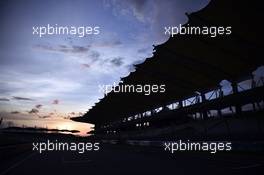 The circuit at sunrise. 27.03.2015. Formula 1 World Championship, Rd 2, Malaysian Grand Prix, Sepang, Malaysia, Friday.