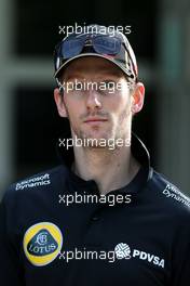 Romain Grosjean (FRA), Lotus F1 Team  27.03.2015. Formula 1 World Championship, Rd 2, Malaysian Grand Prix, Sepang, Malaysia, Friday.