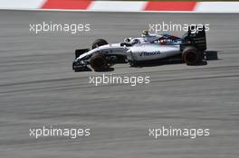 Valtteri Bottas (FIN) Williams FW37. 27.03.2015. Formula 1 World Championship, Rd 2, Malaysian Grand Prix, Sepang, Malaysia, Friday.