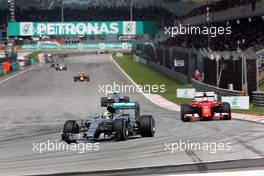 Lewis Hamilton (GBR), Mercedes AMG F1 Team  29.03.2015. Formula 1 World Championship, Rd 2, Malaysian Grand Prix, Sepang, Malaysia, Sunday.
