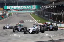 Felipe Massa (BRA), Williams F1 Team  29.03.2015. Formula 1 World Championship, Rd 2, Malaysian Grand Prix, Sepang, Malaysia, Sunday.