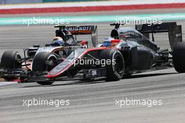 Jenson Button (GBR), McLaren Honda  29.03.2015. Formula 1 World Championship, Rd 2, Malaysian Grand Prix, Sepang, Malaysia, Sunday.