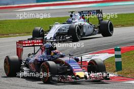 Max Verstappen (NLD) Scuderia Toro Rosso STR10. 29.03.2015. Formula 1 World Championship, Rd 2, Malaysian Grand Prix, Sepang, Malaysia, Sunday.