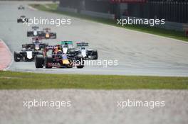 Daniel Ricciardo (AUS) Red Bull Racing RB11. 29.03.2015. Formula 1 World Championship, Rd 2, Malaysian Grand Prix, Sepang, Malaysia, Sunday.