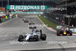 Felipe Massa (BRA), Williams F1 Team  29.03.2015. Formula 1 World Championship, Rd 2, Malaysian Grand Prix, Sepang, Malaysia, Sunday.
