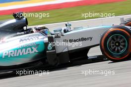 Lewis Hamilton (GBR), Mercedes AMG F1 Team  28.03.2015. Formula 1 World Championship, Rd 2, Malaysian Grand Prix, Sepang, Malaysia, Saturday.