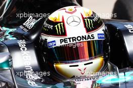 Lewis Hamilton (GBR) Mercedes AMG F1 W06. 28.03.2015. Formula 1 World Championship, Rd 2, Malaysian Grand Prix, Sepang, Malaysia, Saturday.