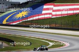 Lewis Hamilton (GBR) Mercedes AMG F1 W06. 28.03.2015. Formula 1 World Championship, Rd 2, Malaysian Grand Prix, Sepang, Malaysia, Saturday.