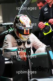 Lewis Hamilton (GBR) Mercedes AMG F1 W06. 28.03.2015. Formula 1 World Championship, Rd 2, Malaysian Grand Prix, Sepang, Malaysia, Saturday.