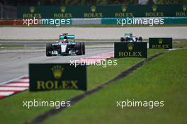 Lewis Hamilton (GBR) Mercedes AMG F1 W06. 28.03.2015. Formula 1 World Championship, Rd 2, Malaysian Grand Prix, Sepang, Malaysia, Saturday.